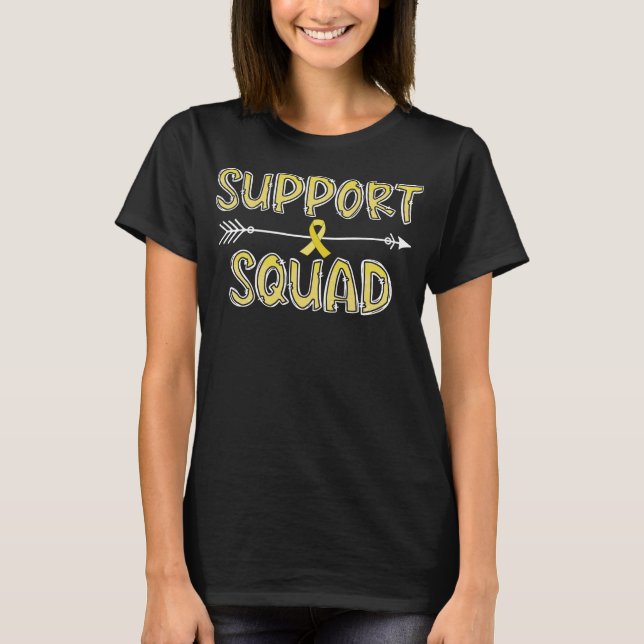 Camiseta presente de sensibilização para a endometriose nas (Frente)