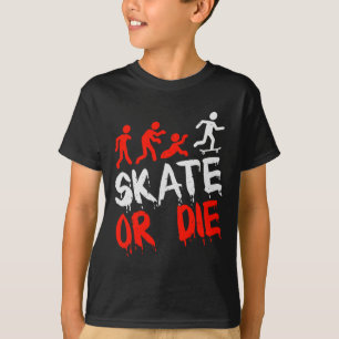 Camiseta Presente de Skate Skateboarder Skate Ou Morra Skat