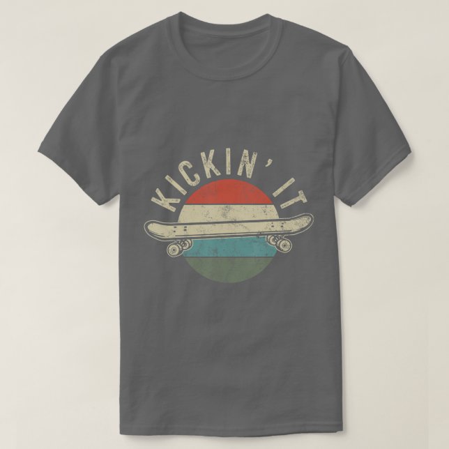 Camiseta Presente de Skateboard para Skateboard para Skateb (Frente do Design)
