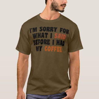 Camiseta Presente de Sobrecarga de Café 8