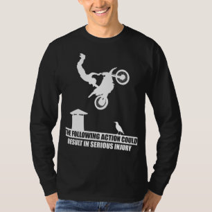 Camiseta Presente De Sobrecarga De Motocicletas De Camada E