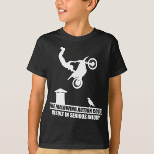 Camiseta Presente De Sobrecarga De Motocicletas De Camada E