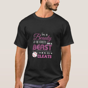 Camiseta Presente De Softball Para Garotas Adolescentes, Be