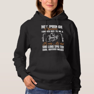 Camiseta Presente de Soldagem Meu Príncipe Queimadura Cober