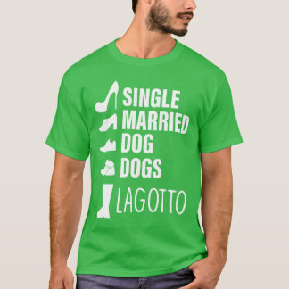 Camiseta presente de solteiro Cachorro Casado Cachorros Lag