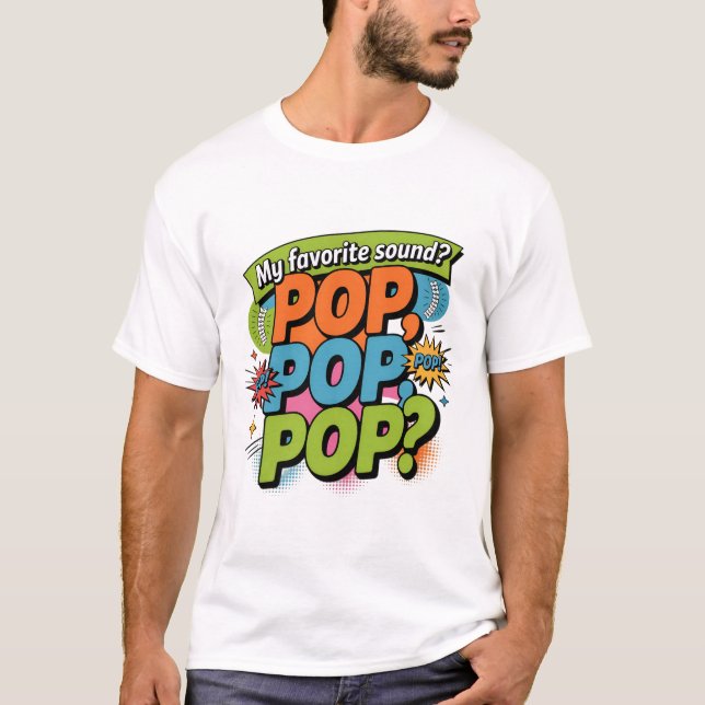 Camiseta Presente de som engraçado do Chiropractor Pop (Frente)