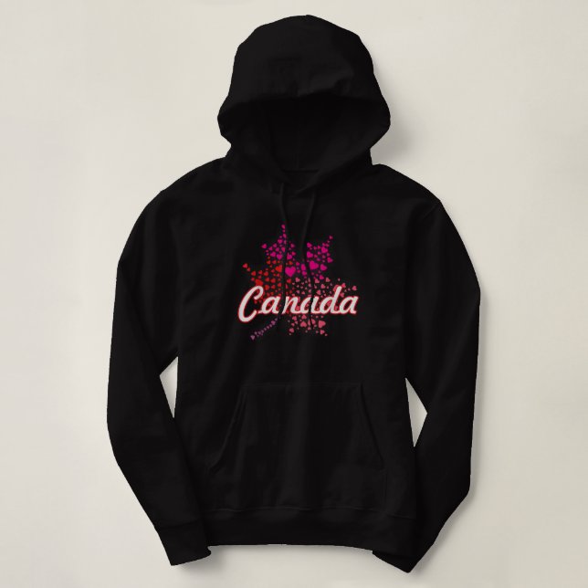 Camiseta Presente de souvenir canadense para homens mulhere (Frente do Design)