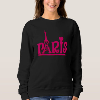Camiseta Presente de souvenir da cidade de Paris para mulhe