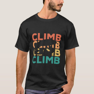 Camiseta Presente De Subida Da Vintagem Retroativa Para Cli