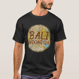 Camiseta Presente de Surf de Bali Tropical Indonésia