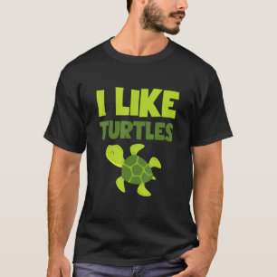 Camiseta Presente de Tartaruga para Amante de Animais Eu Go