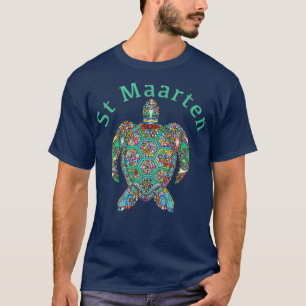 Camiseta Presente de Tartaruga Tribal de Maarten rua