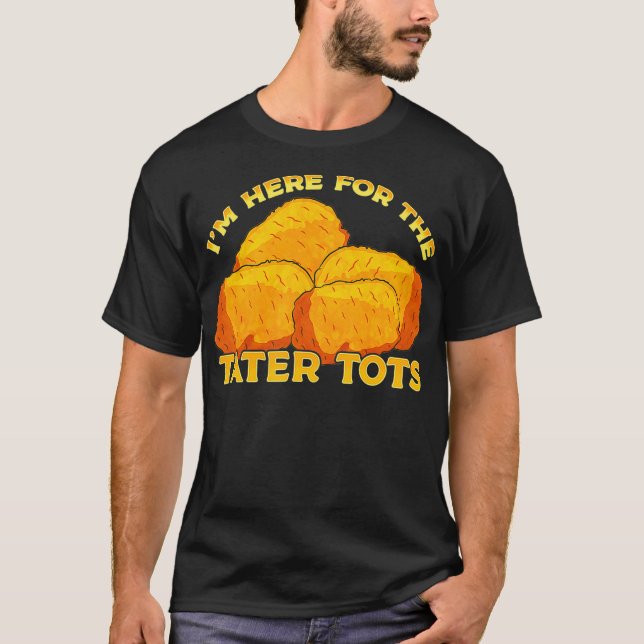 Camiseta Presente de Tater Tots Foodie (Frente)