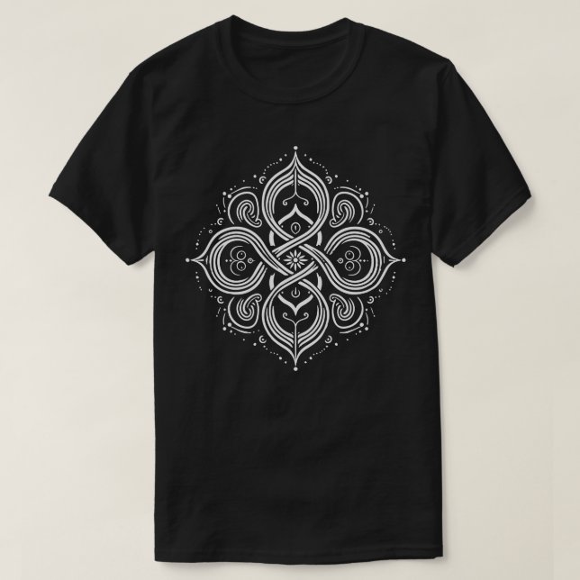 Camiseta presente de tatuagem kundalini (Frente do Design)