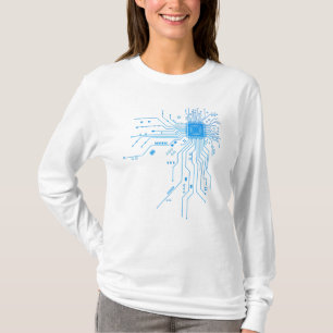 Camiseta Presente de tecnologia de design de circuito PCB d
