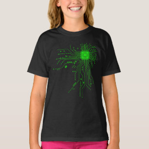Camiseta Presente de tecnologia de design de circuito PCB d