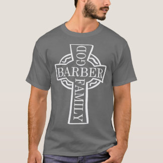 Camiseta Presente de tesoura do barbeiro Deus do barbeiro C