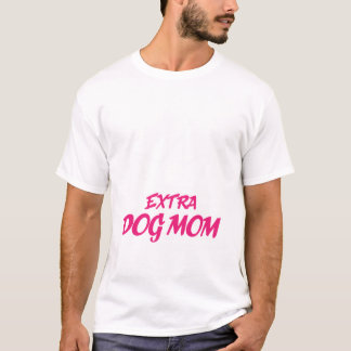 Camiseta Presente de Tipografia Rosa Engraçado de Mãe de Ca