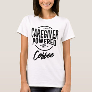 Camiseta Presente de Título de Cargo de Trabalho do Presta
