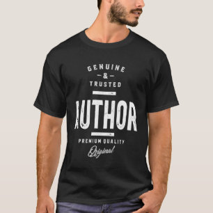 Camiseta Presente de Título de Criação Genuína e Confiável