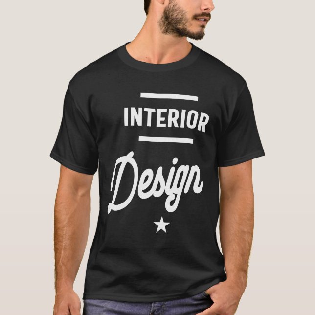 Camiseta Presente de Título de Projeto Interior (Frente)