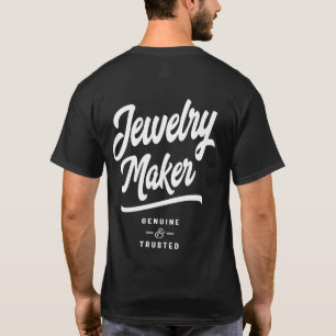 Camiseta Presente de Título de Trabalho de Gerador de Joias