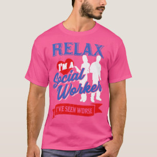 Camiseta Presente de Trabalho do Trabalhador Social