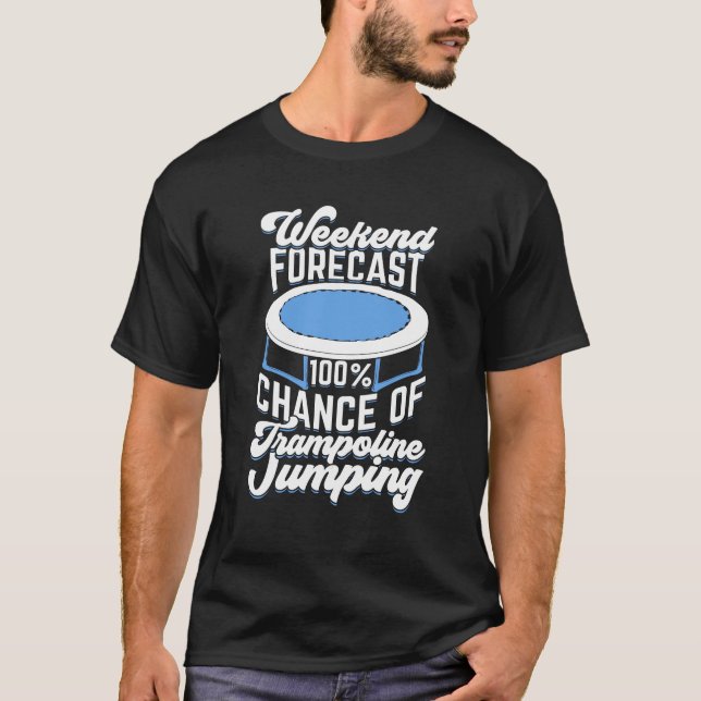 Camiseta Presente de Trampoline Jumping (Frente)