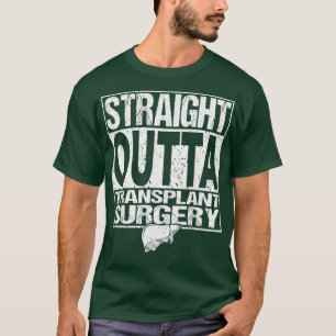 Camiseta Presente de transplante de órgãos hepáticos de 