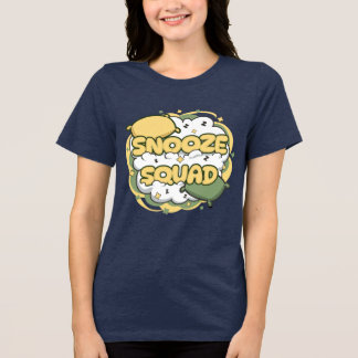 Camiseta Presente de Travesseiro Sonolento Esquadrão Snooze
