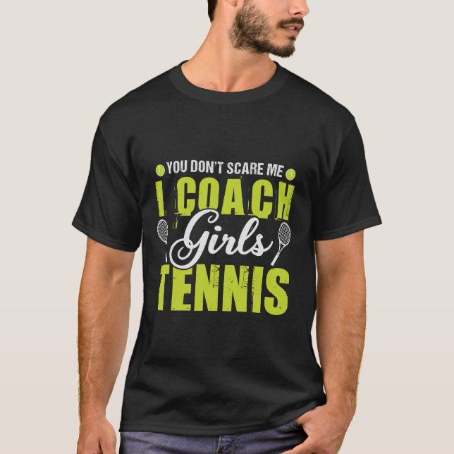 Camiseta presente de treinador tênis (Frente)