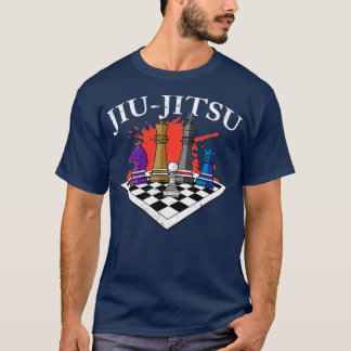 Camiseta Presente de treinamento Jiu Jitsu para BJJ Chess 1