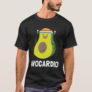 Camiseta Presente de Treino de Ginásio Abacate Avocardio