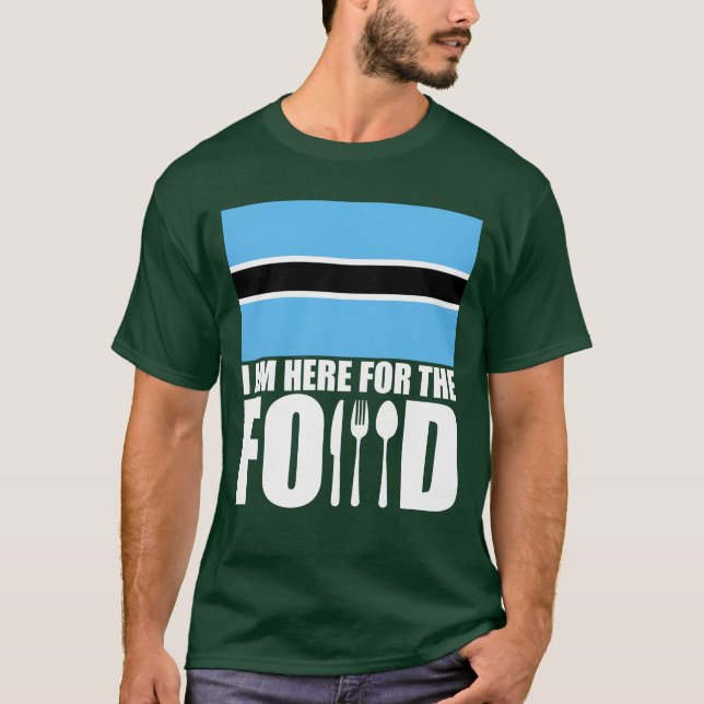 Camiseta Presente de viagem de comida de lembrança do Botsu (Frente)