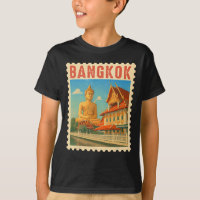Presente de viagem Ngkok Tailândia Souvenir Buda T