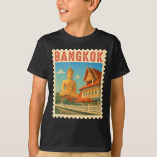 Camiseta Presente de viagem Ngkok Tailândia Souvenir Buda T