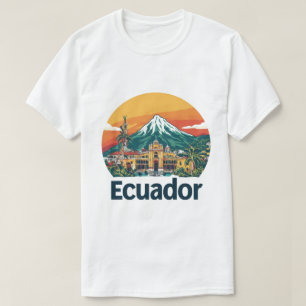 Camiseta Presente de Viagem no Equador para Exploradores Gl