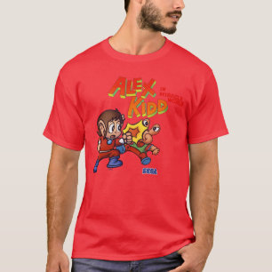 Camiseta Presente de videogame Ale Kidd luta SEGA Master Sy