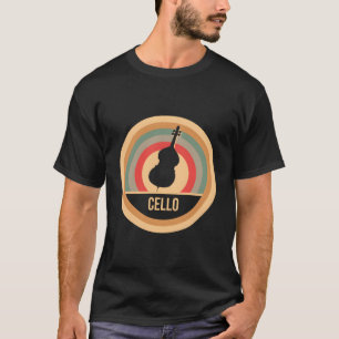 Camiseta Presente De Vintage Cello Para Células