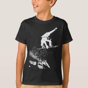 Camiseta Presente De Vintage Para Design De Wintersport Sn