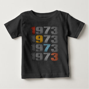 CAMISETA PRESENTE DE VINTAGEM DE 1973
