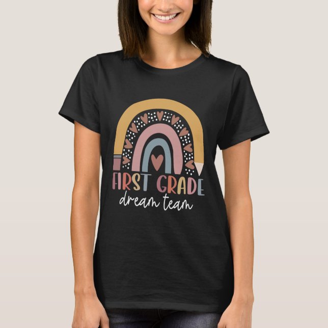 Camiseta Presente de volta às aulas para professor da equip (Frente)