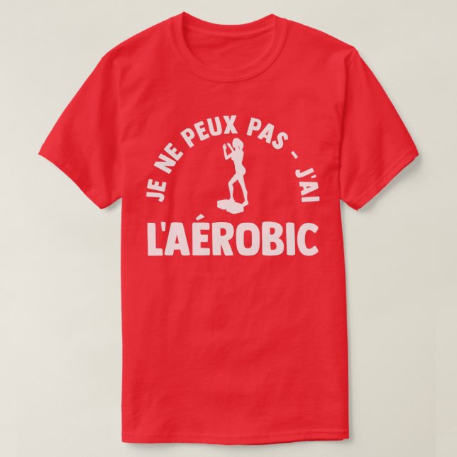 Camiseta Presente de Workout Aeróbico (Frente do Design)