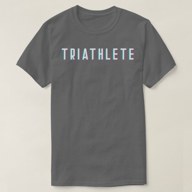 Camiseta Presente desportivo triathlon 12 (Frente do Design)