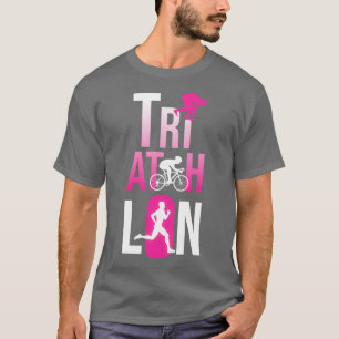 Camiseta Presente desportivo triatleta Triathlon 4