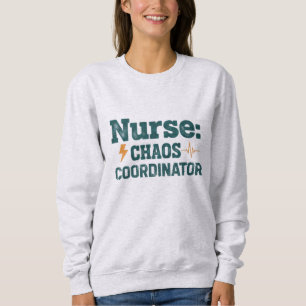 Camiseta Presente Divertido Coordenador de Caos Enfermeira