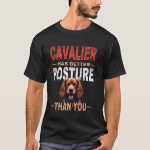 Camiseta Presente Divertido de Academia para Dono de Cavali