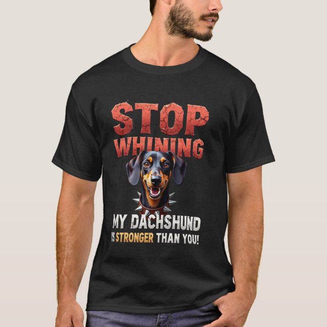 Camiseta Presente Divertido de Academia para Donos de Cacho (Frente)