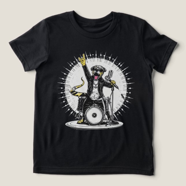 Camiseta Presente Divertido de Animal | Cachorro Estrela do (Design frontal)