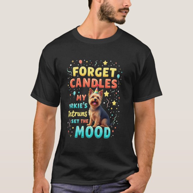 Camiseta Presente Divertido de Aniversário para Cachorro Yo (Frente)